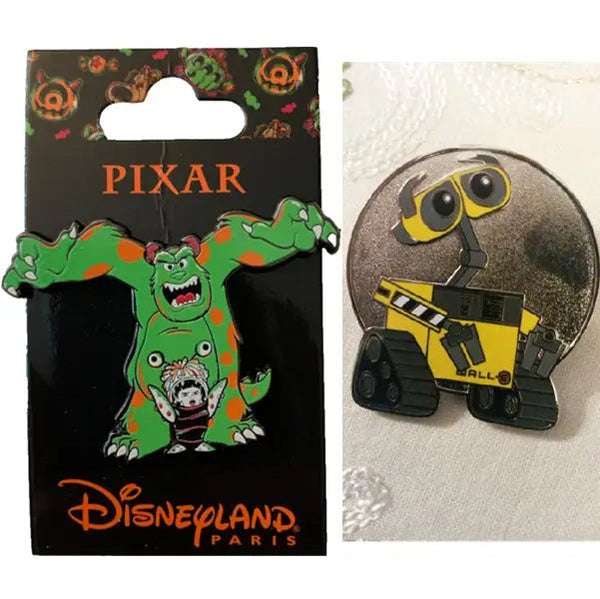 Monsters Inc. / Wall-E DLP pins - FairyTalesPins