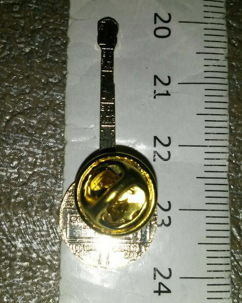 10 pins lot of Banjo Guitar white Pin