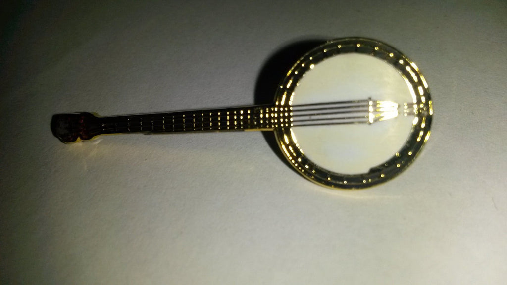 10 pins lot of Banjo Guitar white Pin