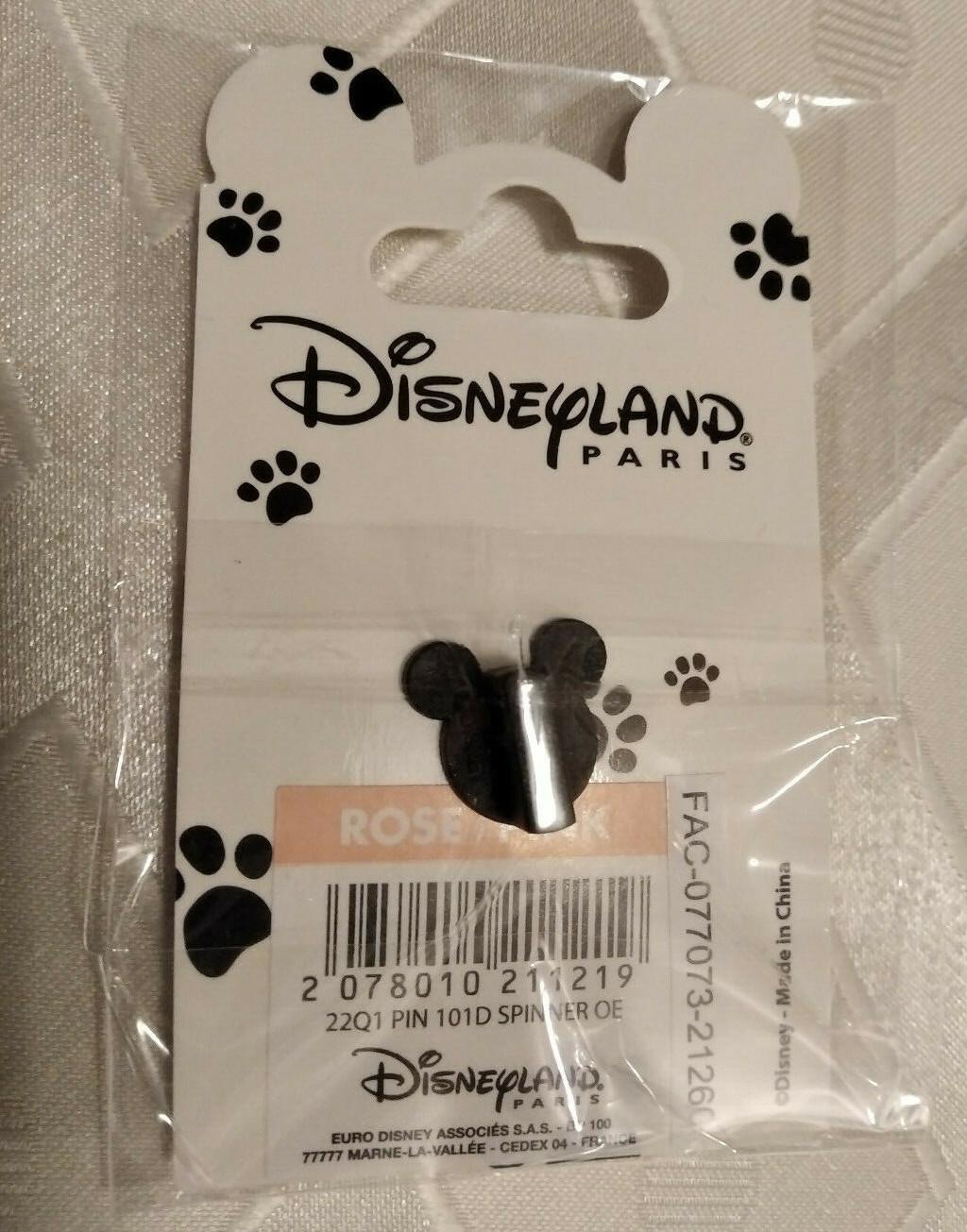 101 Dalmatian Pongo Perdita Lucky Patch Disney Paris Dlrp Dlp 2021 Spinner Pin