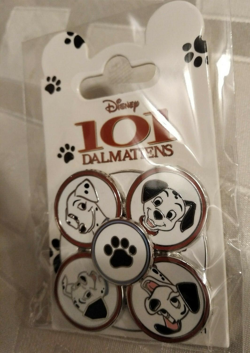 101 Dalmatian Pongo Perdita Lucky Patch Disney Paris Dlrp Dlp 2021 Spinner Pin
