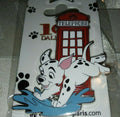 101 Dalmatian Puppy London red phone booth Disney Paris Dlrp Dlp Dec 2021 Pin