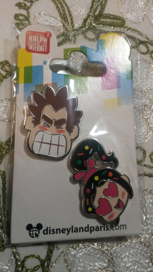 2 Emoji ヴァネロペ & ラルフ 2.0 ディズニー パリ DLRP DLP 2019 年 1 月 ピン