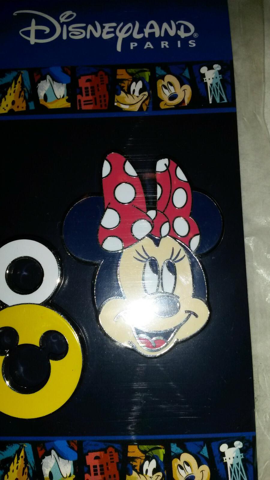 2020 Mickey Donald Minnie Disney Land Paris Dlrp Dlp 2019 Booster 4 Pins Set