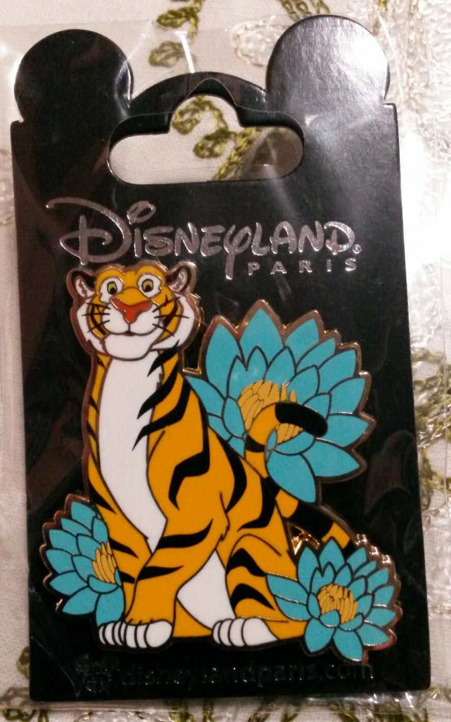 Flowers 2020 Disney Paris Dlp 6 Pins Set Pua Pascal Rajah Cheshire Mushu Simba