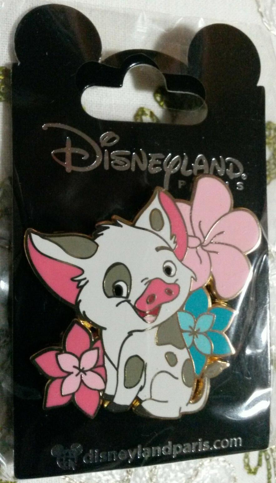 Flowers 2020 Disney Paris Dlp 6 Pins Set Pua Pascal Rajah Cheshire Mushu Simba