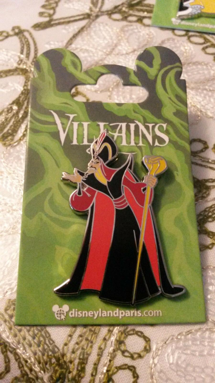 New Villains Series 7 pins set Disney Paris DLRP DLP September 2018 Pin
