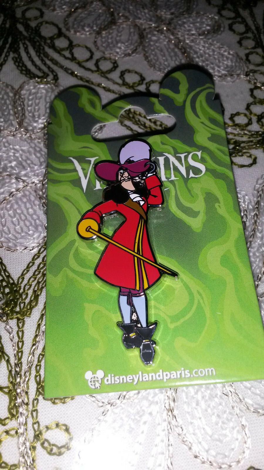 New Villains Series 7 pins set Disney Paris DLRP DLP September 2018 Pin