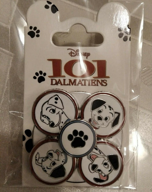 101 Dalmatian Pongo Perdita Lucky Patch Disney Paris Dlrp Dlp 2021 Spinner Pin