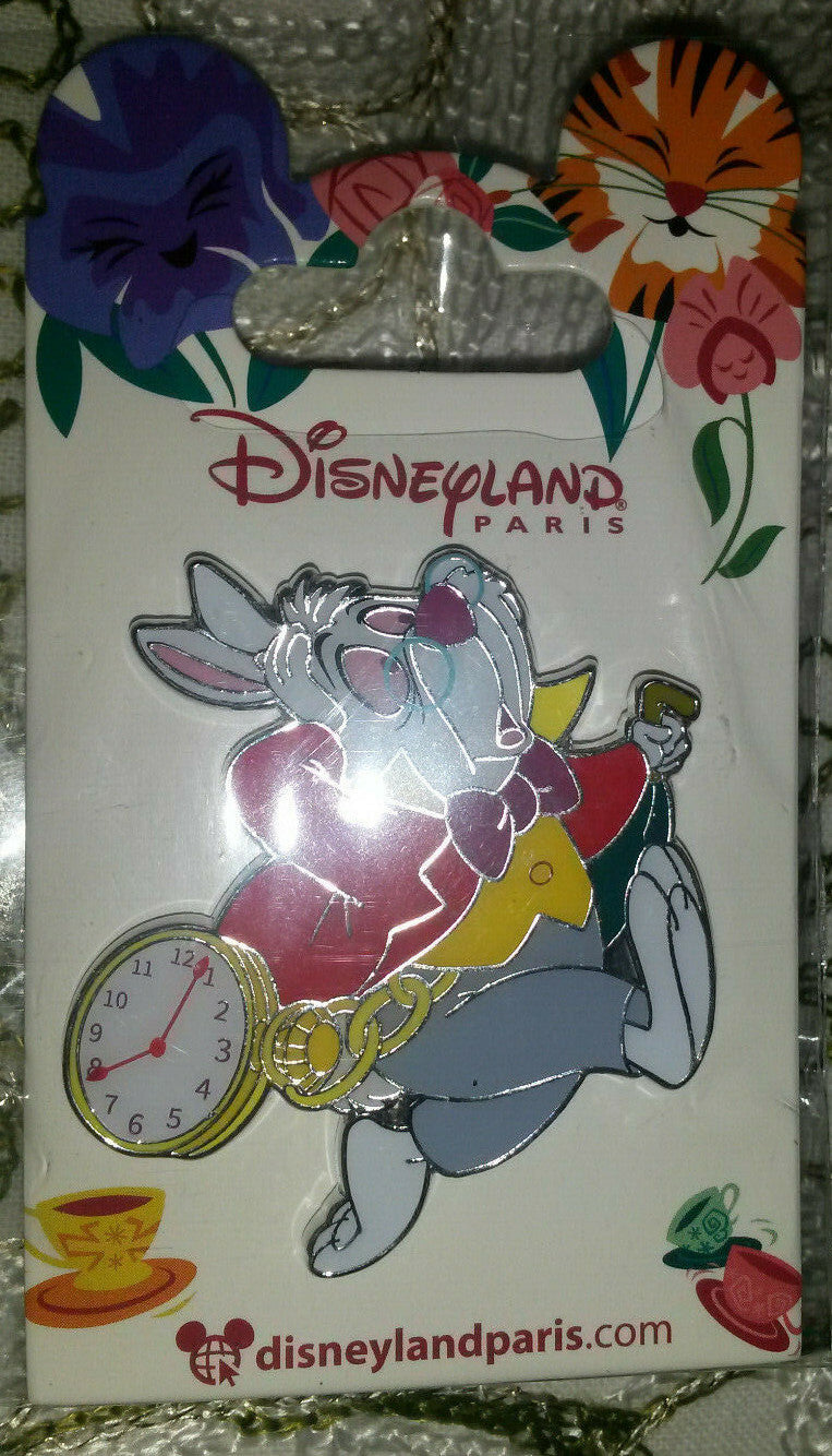 White Rabbit Clock (Alice) Series 13th July 2019 Disney Land Paris Dlp Dlrp Pin