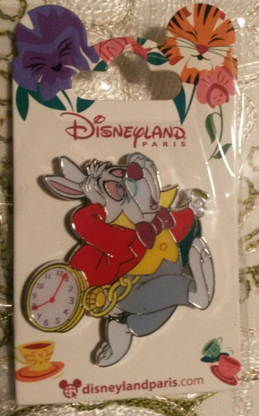 White Rabbit Clock (Alice) Series 13th July 2019 Disney Land Paris Dlp Dlrp Pin