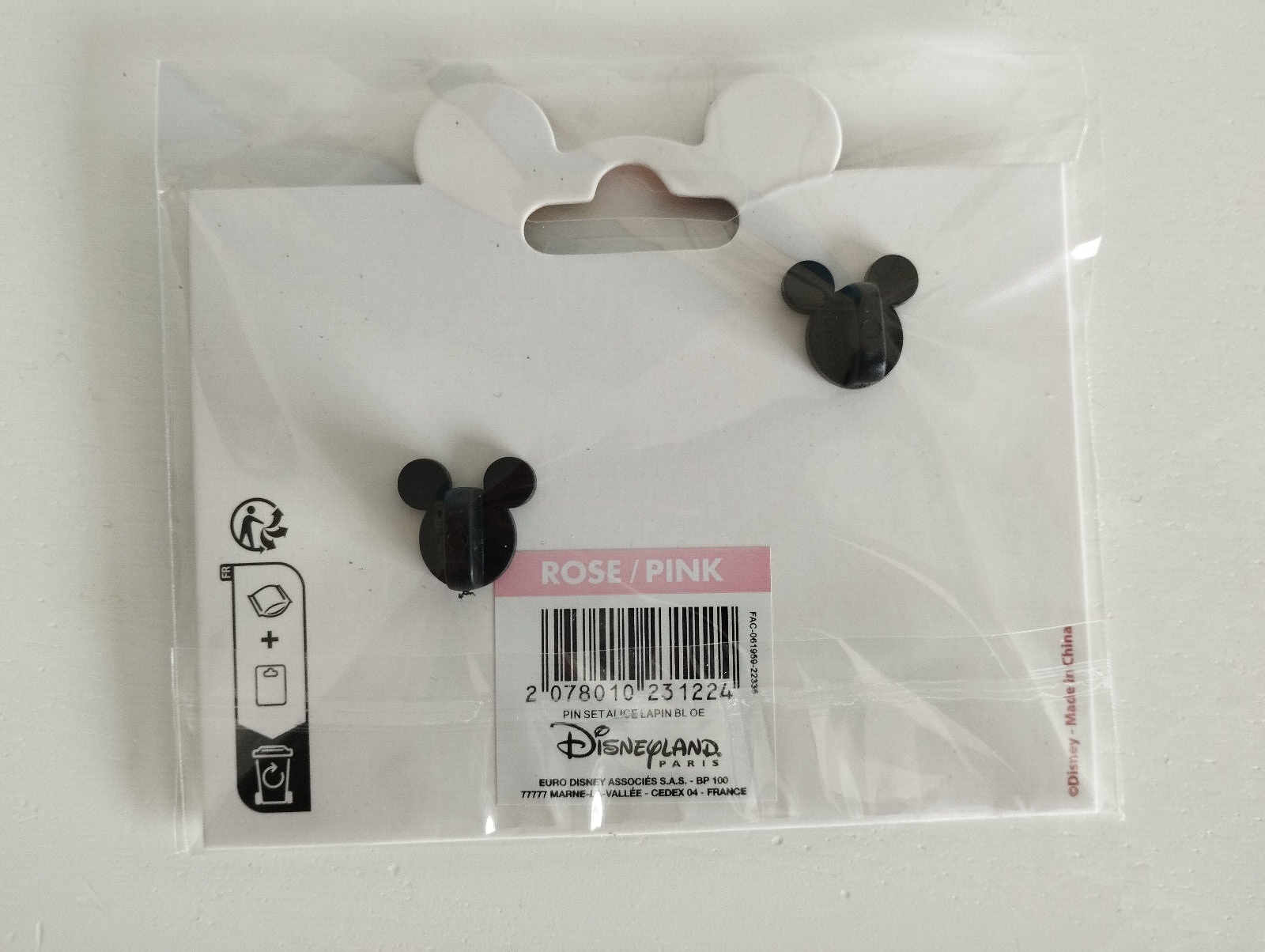 Alice and Rabbit Disney Land Paris Dlrp Dlp 2023 2 Pins Set