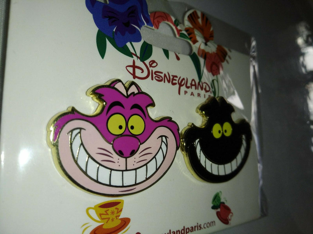Alice's Cheshire Cat Smilling Disney Land Paris Dlrp Dlp April 2022 2 Pins