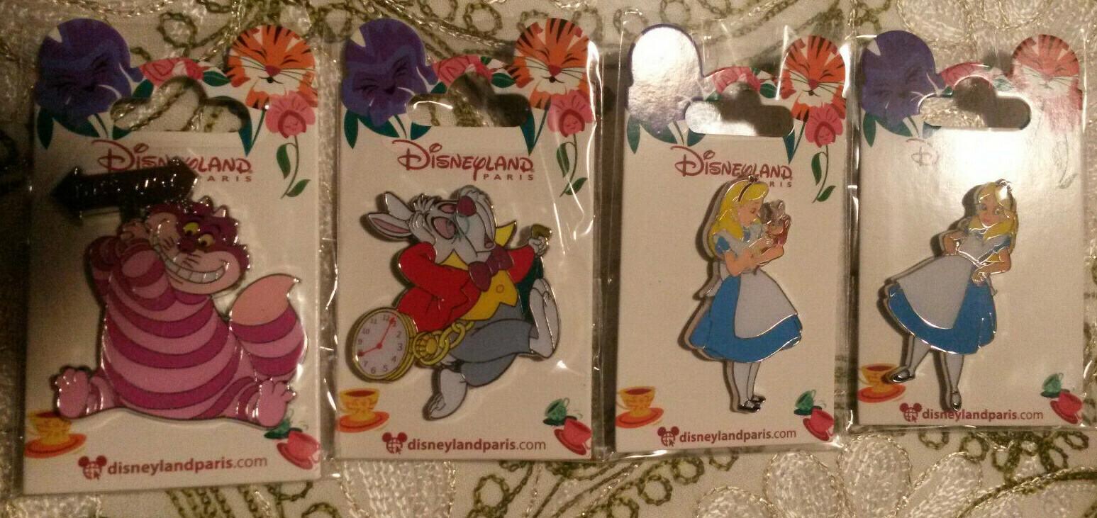 Alice (in Wonderland) Series 13th July 2019 Disney Land Paris Dlp Dlrp Pin