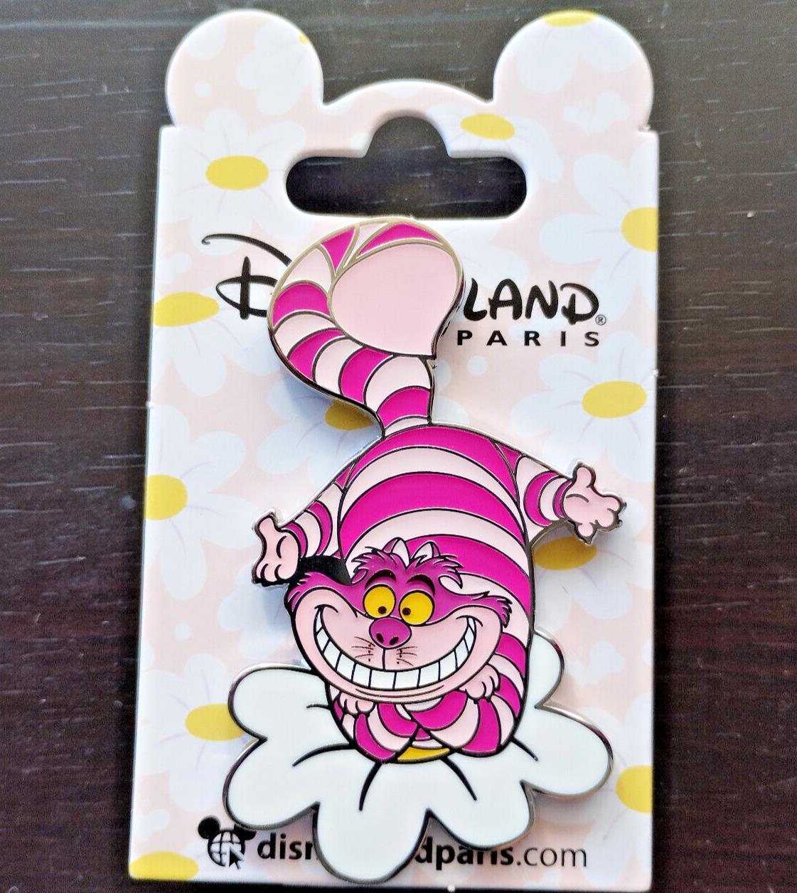 Cheshire Cat Daisy Disney Land Paris Dlp March 2024 Pin Alice in Wonderland