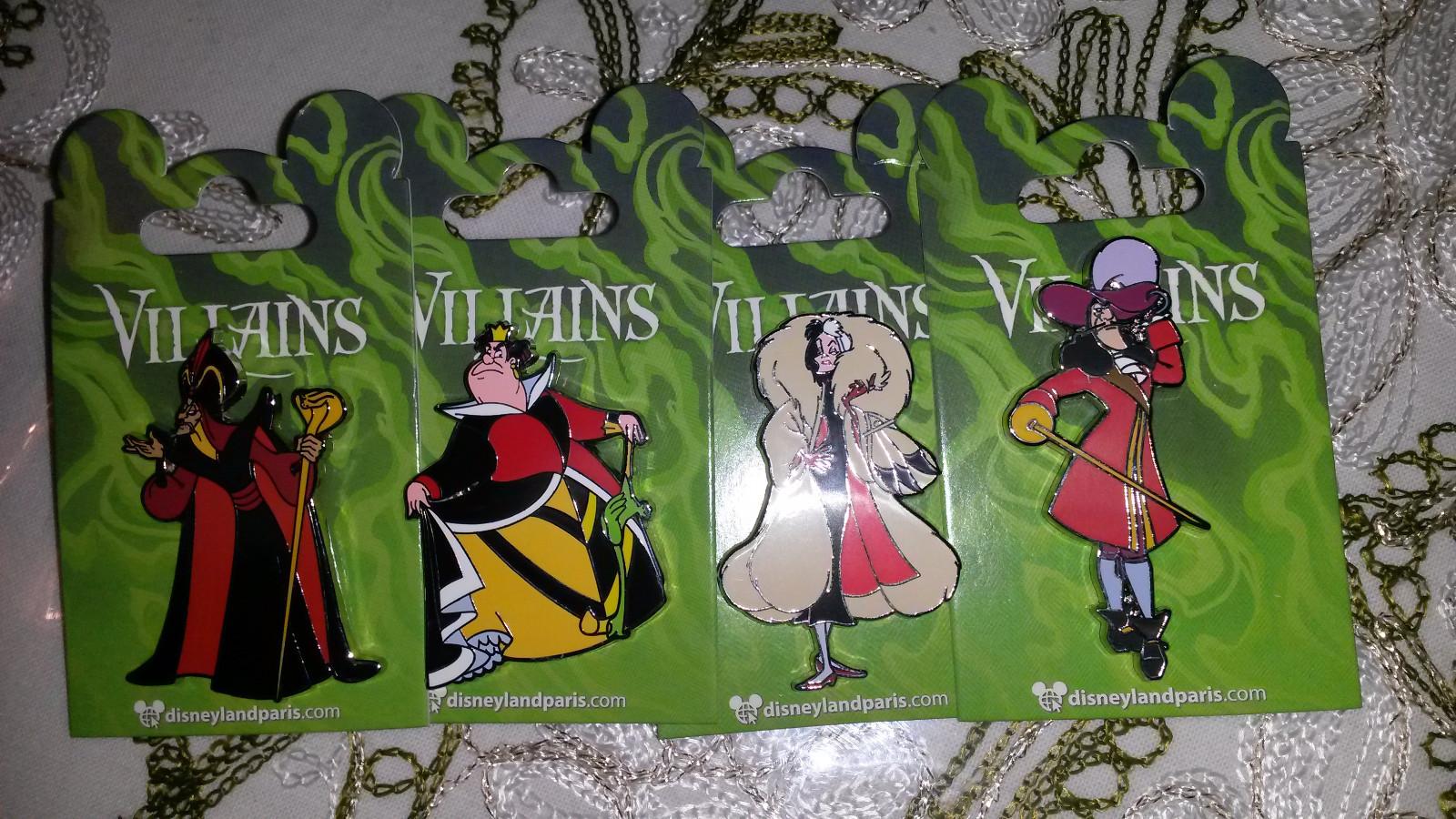 Alice's Queen of Hearts Villain Series Disney Paris DLRP DLP September 2018 Pin
