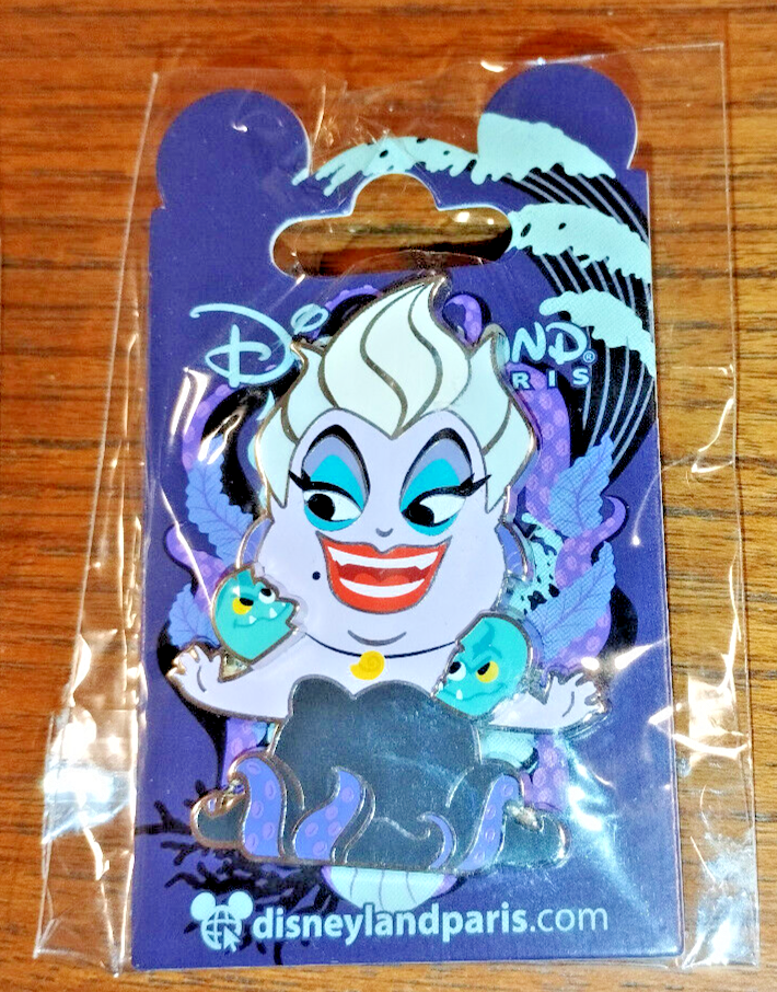 Hades Cruella etc Cute Villains Series Disney Land Paris DLP Nov 2022 9 Pins Set