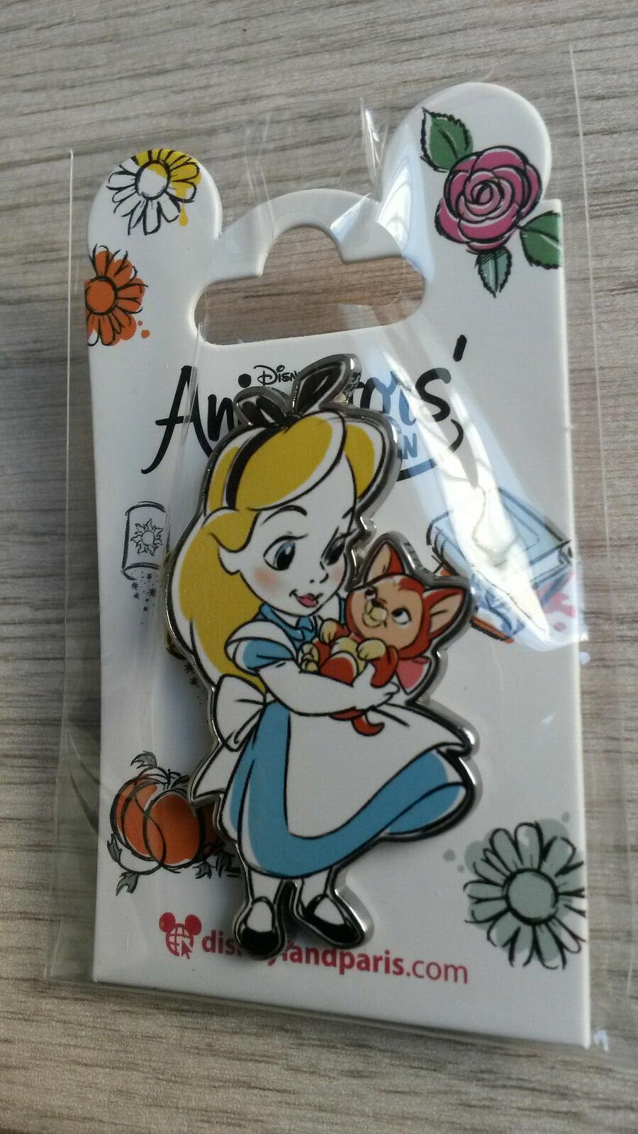 New 2020 Dlp Dlrp - Animator Dolls - Alice Dinah Child Disney Land Paris Pin