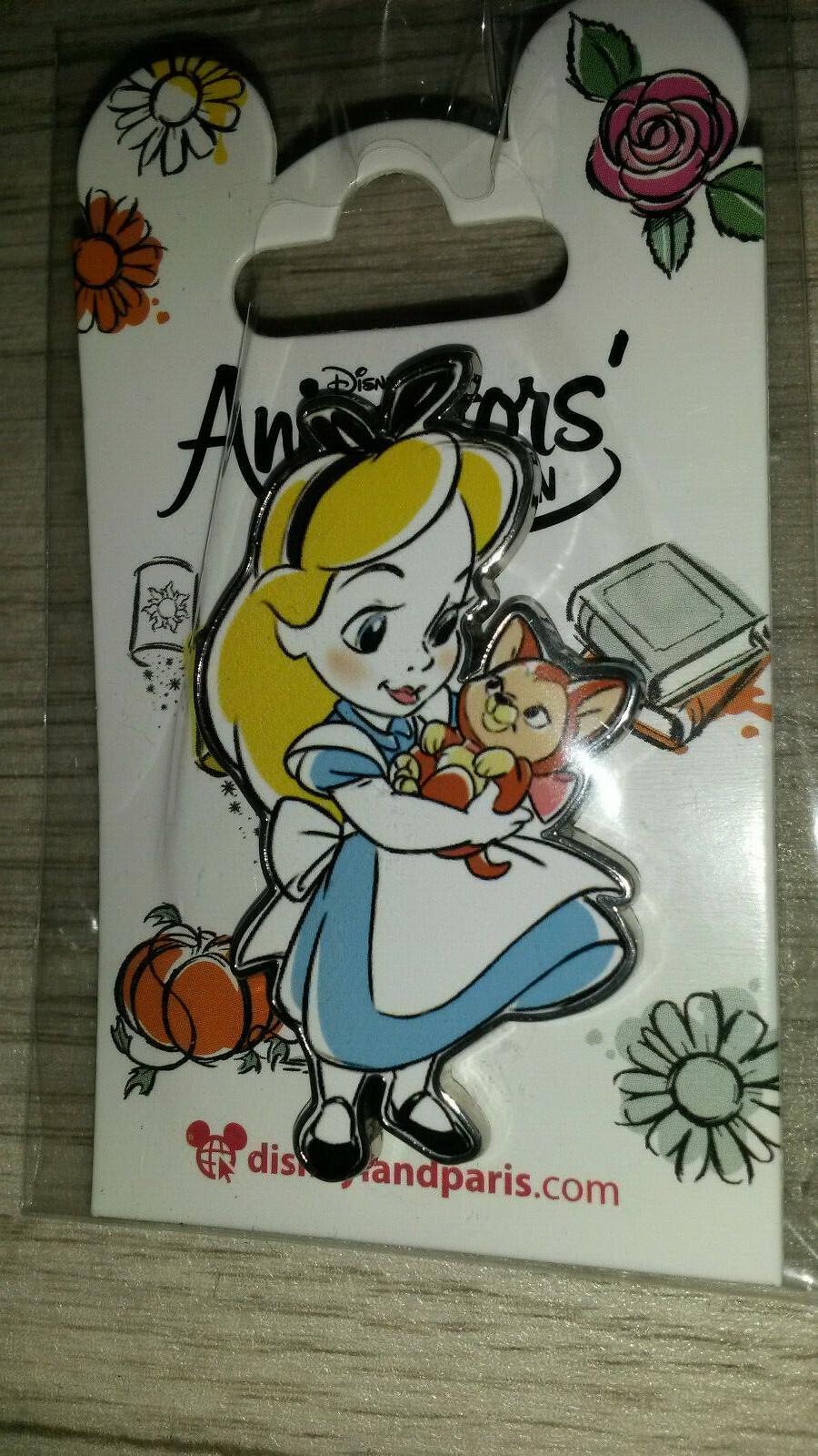 New 2020 Dlp Dlrp - Animator Dolls - Alice Dinah Child Disney Land Paris Pin