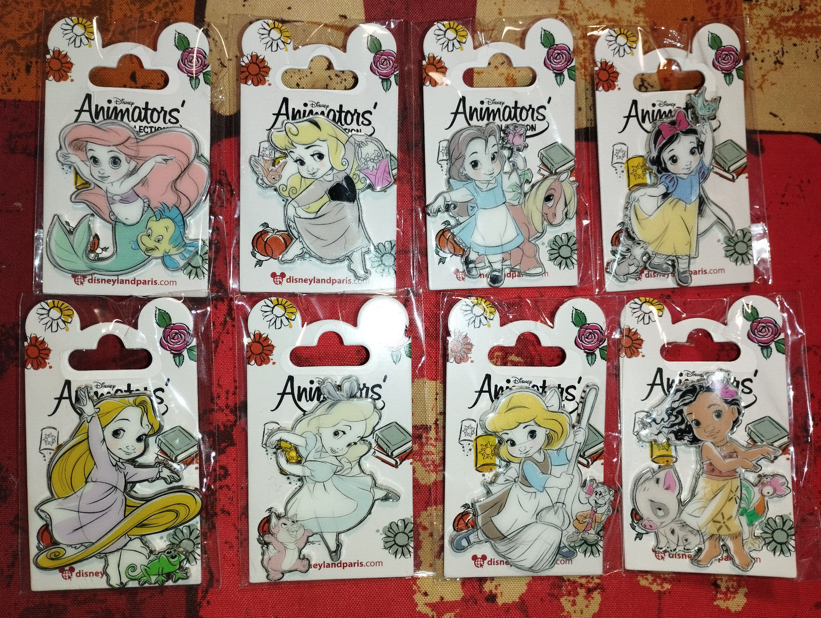 Alice Dinah Animator Dolls Child June 2023 Disney Land Paris Pins