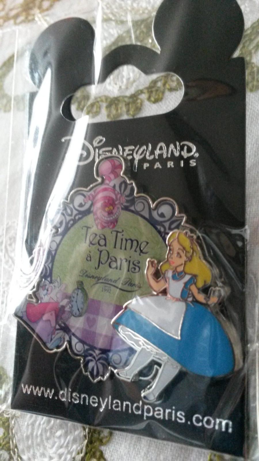 Alice Tea Time A Paris Cheshire Cat Rabbit Disney Land Paris Dlrp Dlp 2014 Pin