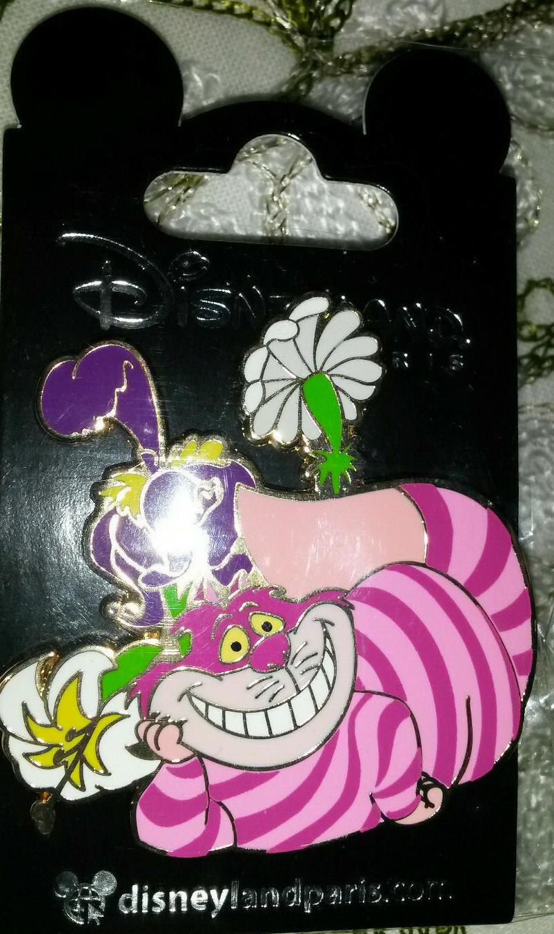 Cheshire Iris Flowers March 2020 Series (Alice) Disney Land Paris Dlrp Dlp Pin