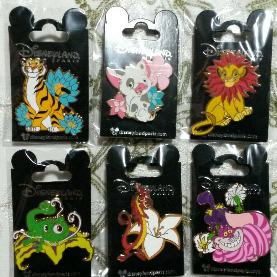 Cheshire Iris Flowers March 2020 Series (Alice) Disney Land Paris Dlrp Dlp Pin