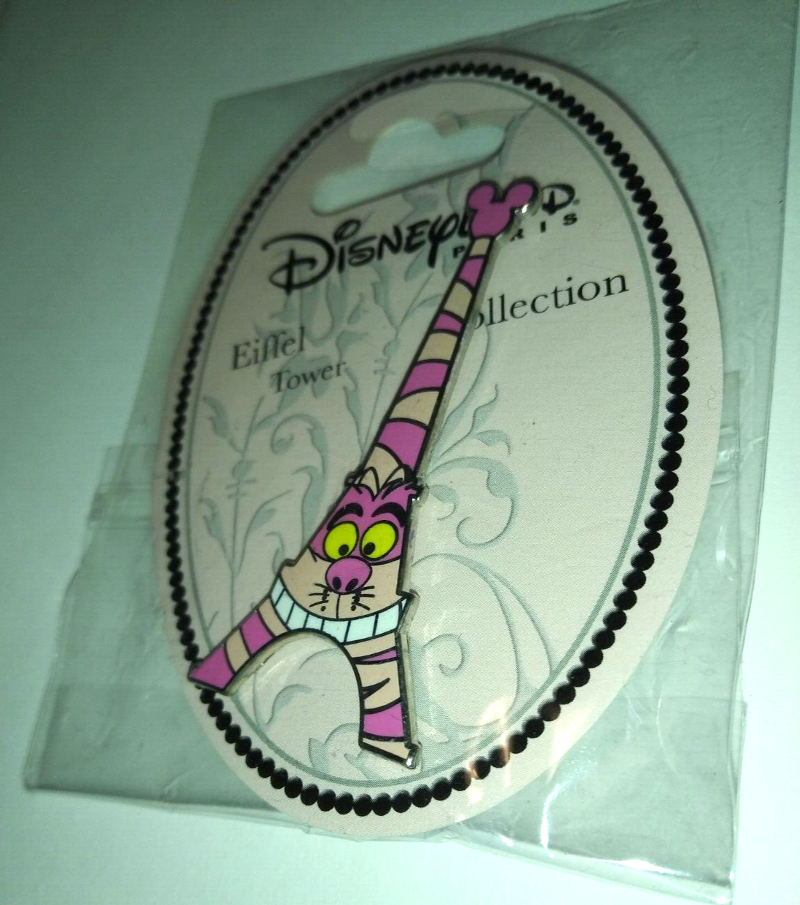 Cheshire Cat Eiffel Tower series Disney Land Paris Dlrp Dlp 2014 Pin
