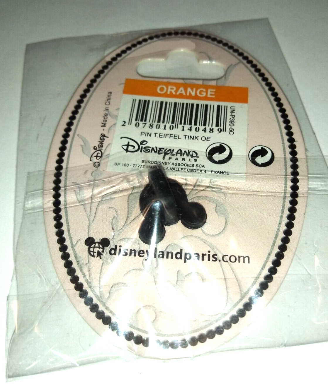 Cheshire Cat Eiffel Tower series Disney Land Paris Dlrp Dlp 2014 Pin