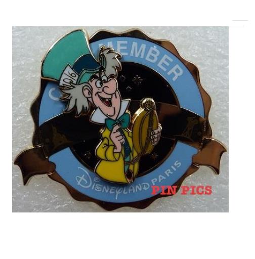 Mad Hatter (Alice) Cast Member LE Disney Land Paris Dlrp Dlp Sept 2021 pin