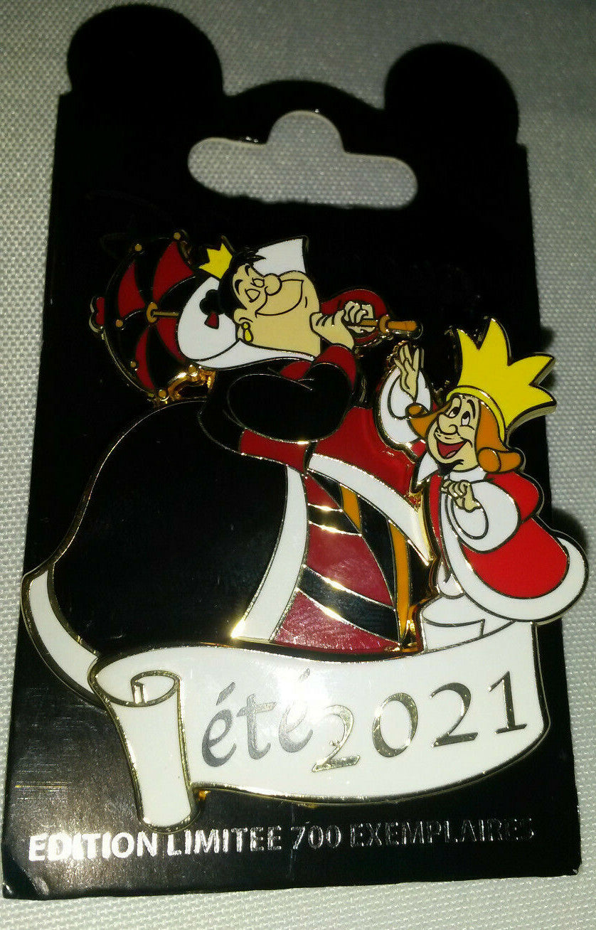 Queen Of Heart (Alice) Disney Land Paris LE 700 Dlrp Dlp Summer 2021 Pin