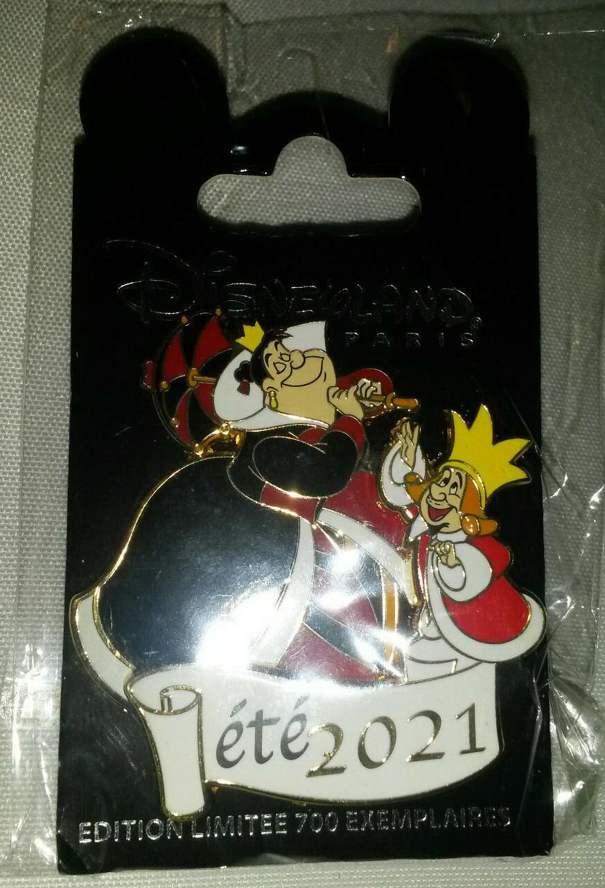 Queen Of Heart (Alice) Disney Land Paris LE 700 Dlrp Dlp Summer 2021 Pin
