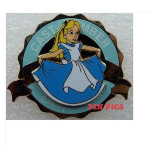 Alice Cast Member LE Disney Land Paris Dlrp Dlp Sept 2021 pin
