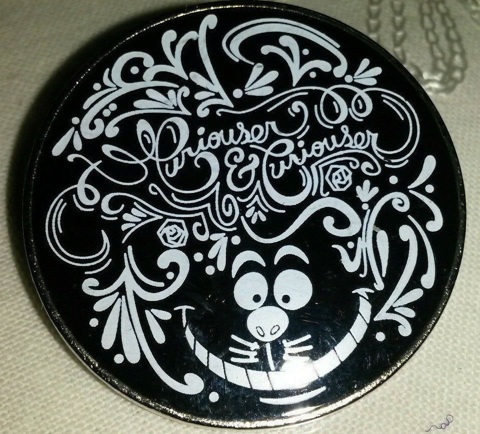 Alice Sketch Booster Set Cheshire Cat Only Disney Paris Dlrp Dlp 2014 Round Pin