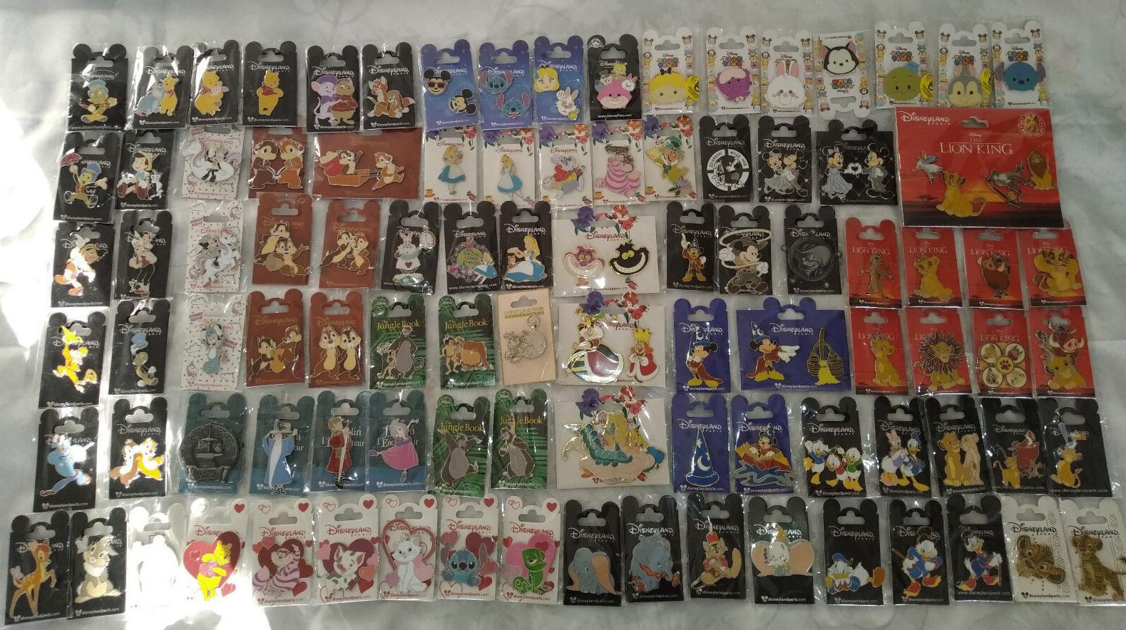 BN Choose Your Pin (s) DLP Disney Land Paris Alice Simba Winnie Chip Scrooge etc