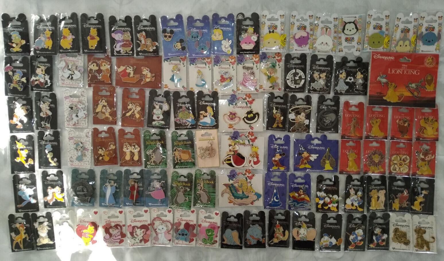 BN Choose Your Pin (s) DLP Disney Land Paris Alice Simba Winnie Chip Scrooge etc