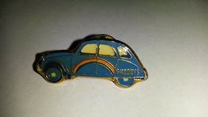 2CV デュシュヴォー ドゥドゥシュ シトロエン ブルー レインボー アルカンシエル ゴロワーズ ピンズ