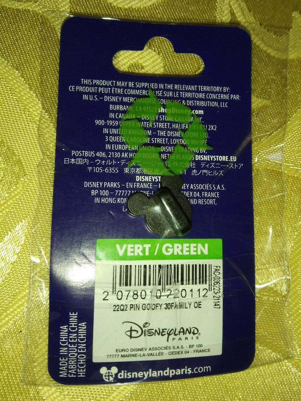 30th Anniversary Goofy Disney Land Paris Dlrp Dlp March 2022 Pin