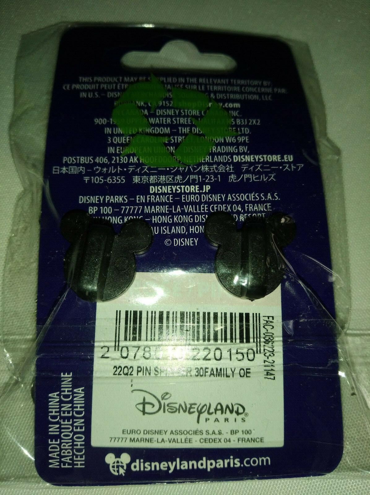 30th Anniversary Mickey Donald Goofy Minnie Disney L Paris Dlp 2022 Spinner Pin