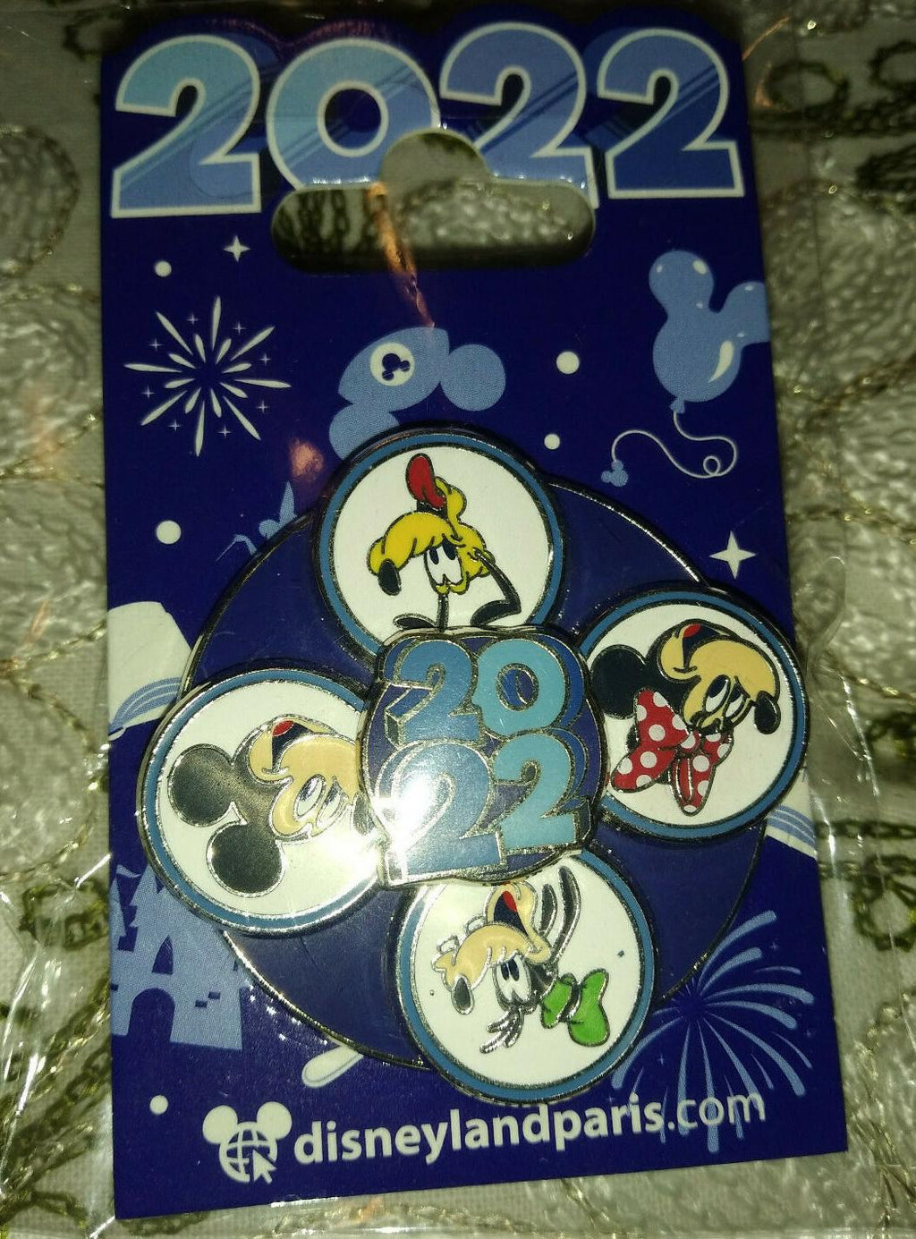 30th Anniversary Park Castle Disney Paris Dlrp Dlp January 2022 Set 6 Pins
