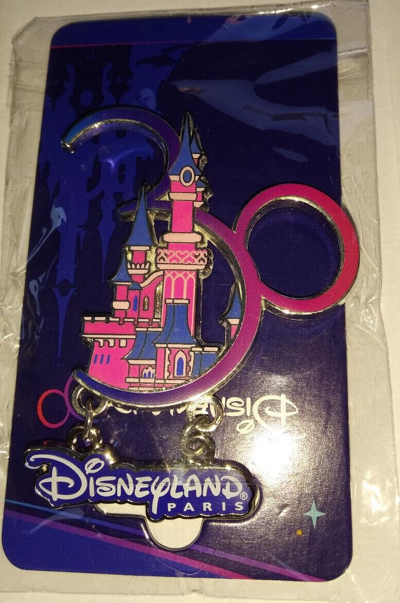 30th Anniversary Sleeping Beauty Castle Disney Land Paris Dlp 2022 Dangle Pin
