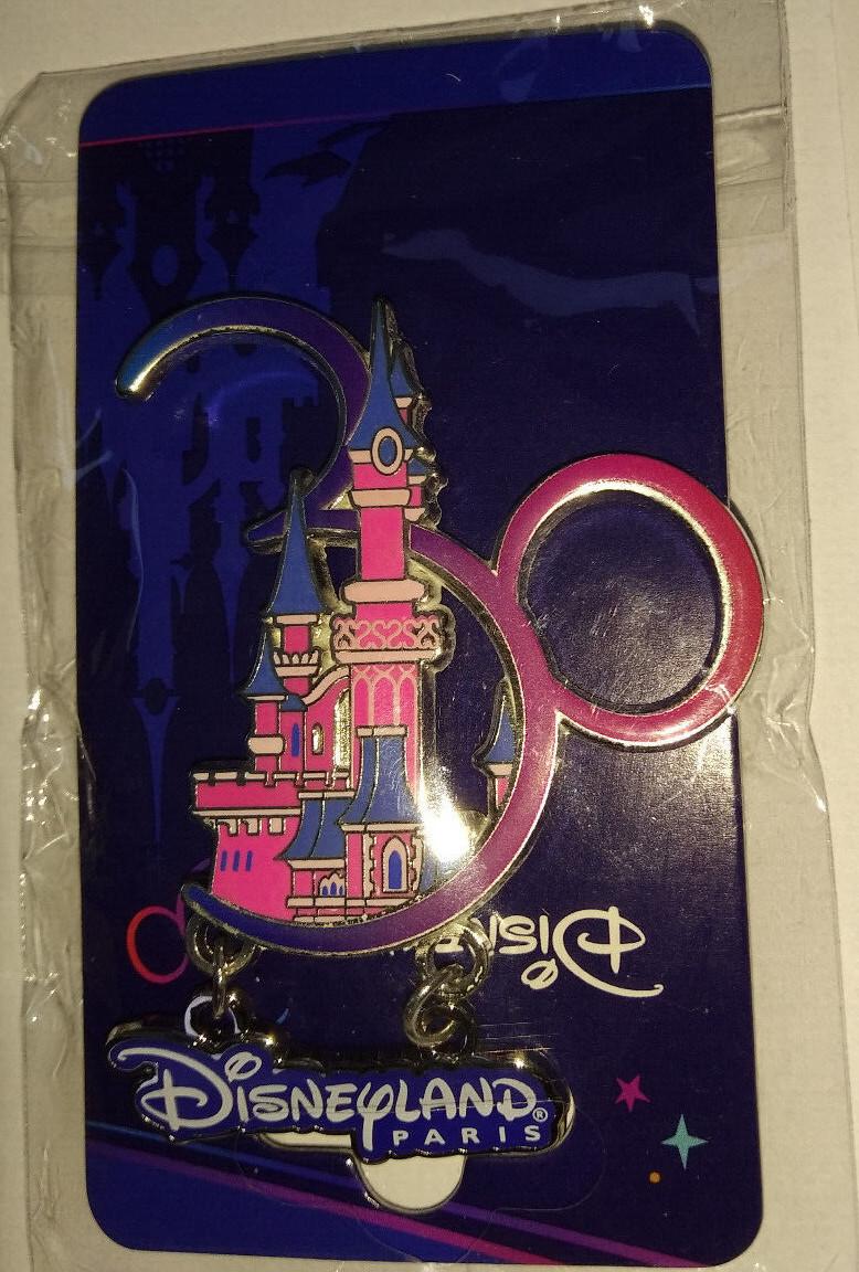 30th Anniversary Sleeping Beauty Castle Disney Land Paris Dlp 2022 Dangle Pin
