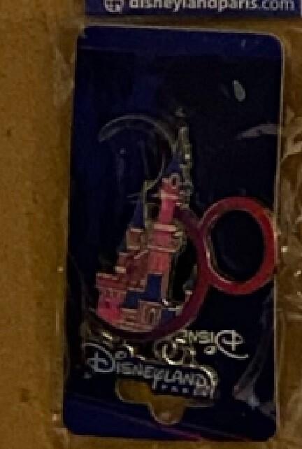 30th Anniversary Sleeping Beauty Castle Disney Land Paris Dlp 2022 Dangle Pin