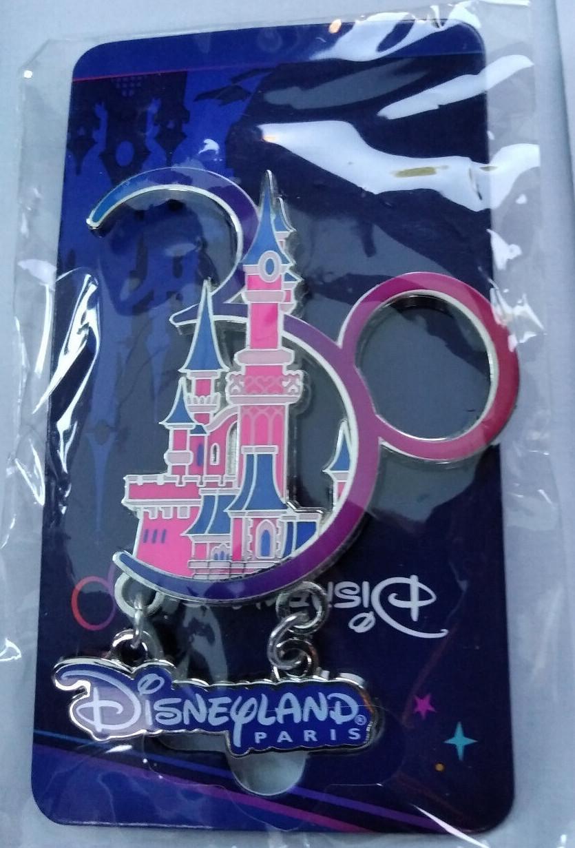 30th Anniversary Sleeping Beauty Castle Disney Land Paris Dlp 2022 Dangle Pin