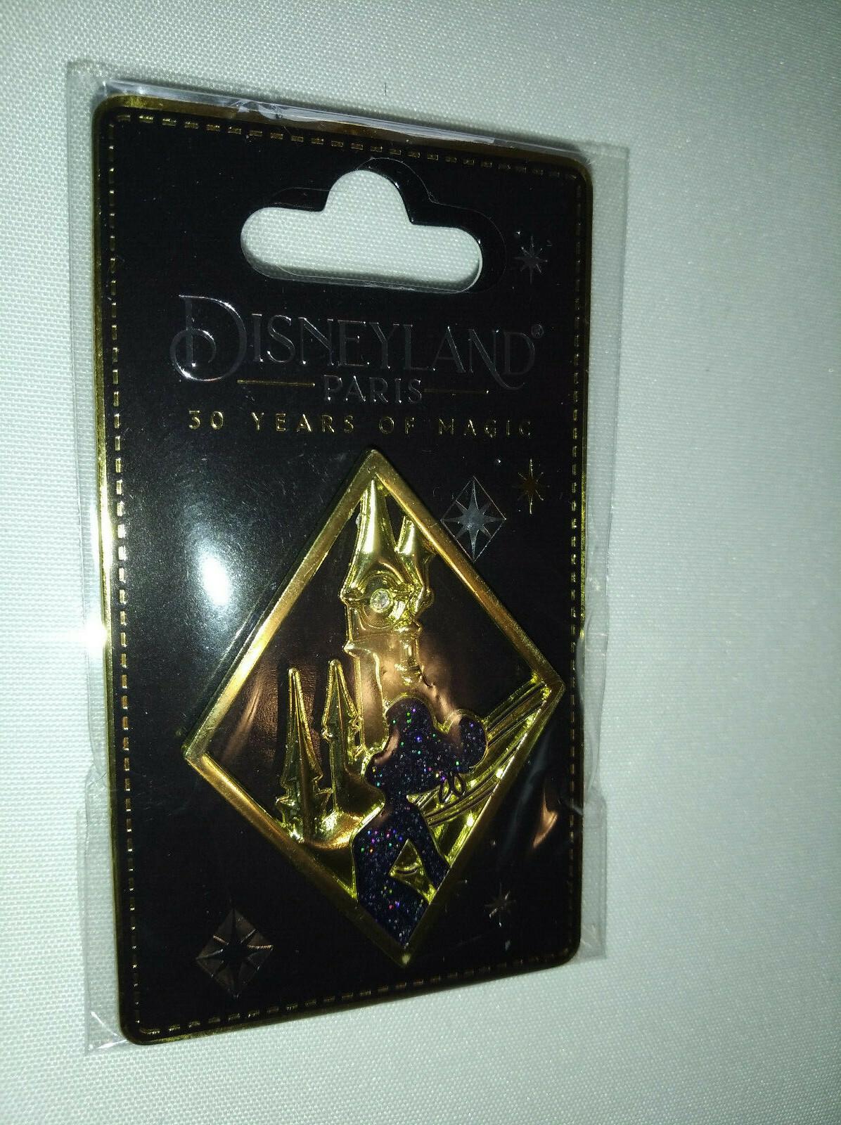 30th Anniversary Tinkerbell Castle Disney Land Paris Dlp 2022 Diamond Shape Pin