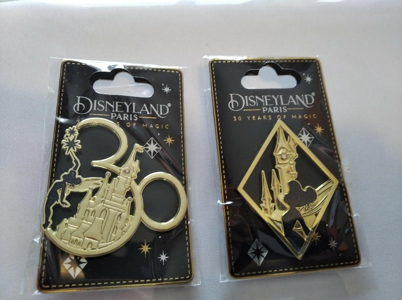 30th Anniversary Tinkerbell over Castle Disney Land Paris Dlp 2022 Ear Shape Pin