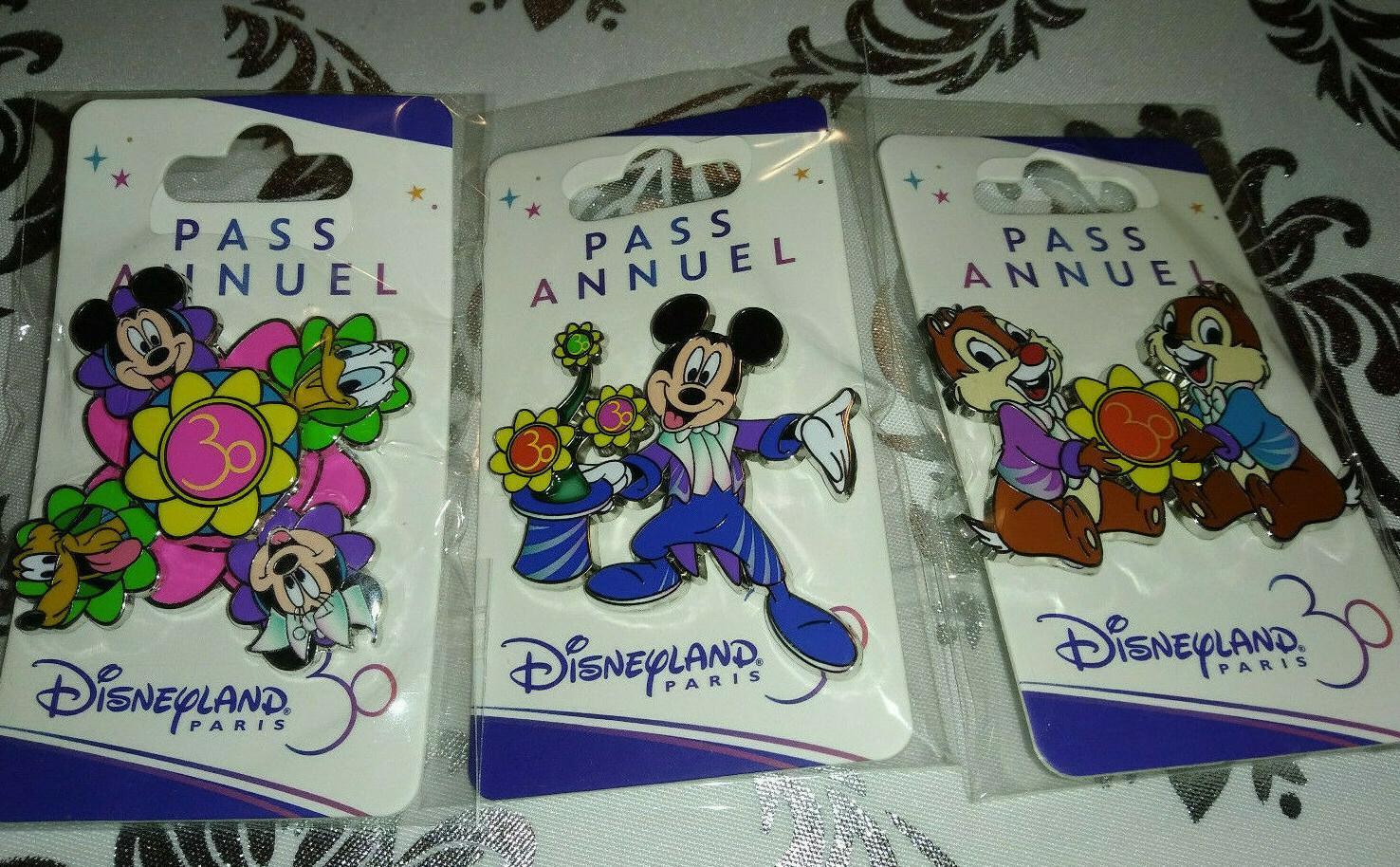 30th Pass Annuel Anniversary Donald Daisy Disney Land Paris LE 700 Dlp 2022 Pin