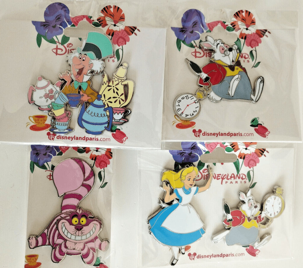Alice and Rabbit Disney Land Paris Dlrp Dlp 2023 2 Pins Set
