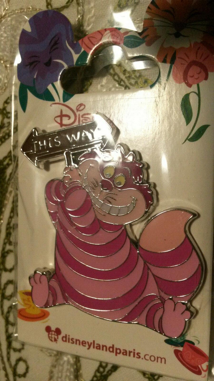 Alice Dinah Cheshire White Rabbit Series July 2019 Disney Paris Dlp 4 Pins Set