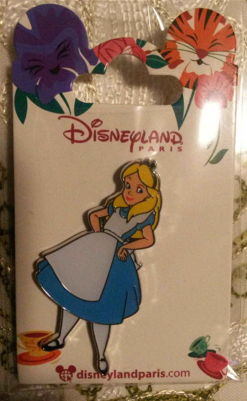 Alice Dinah Cheshire White Rabbit Series July 2019 Disney Paris Dlp 4 Pins Set